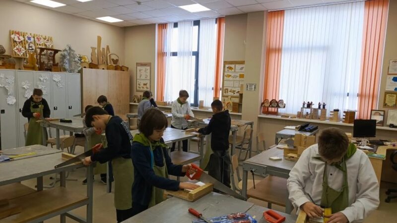 Урок технологии в 5 «Г»: первые шаги в столярном мастерстве