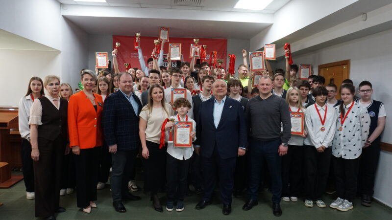 В Рузском округе прошла церемония награждения победителей муниципального этапа Единой школьной лиги