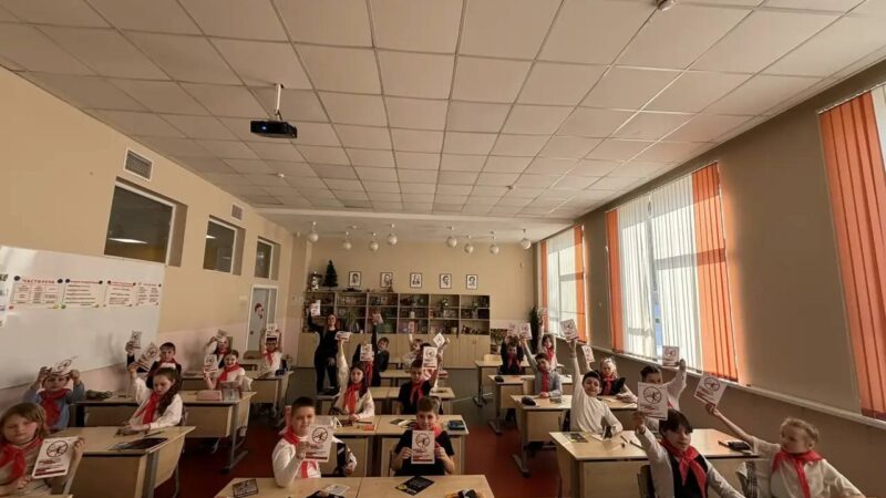 В Тучково провели беседу для школьников по безопасности на железной дороге