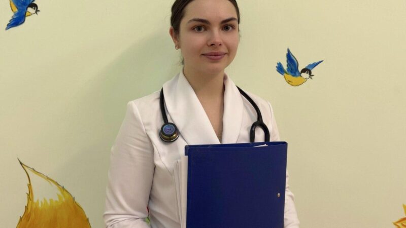 Новый молодой специалист работает в Рузской больнице