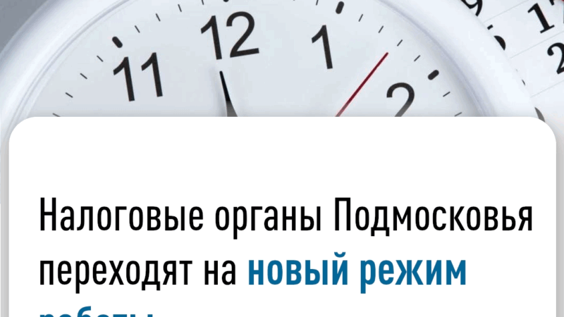 В Московской области проходит декларационная кампания-2026   