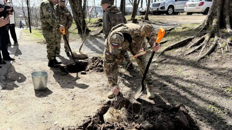Жители РМО приняли участие в акции «Сирень Победы»