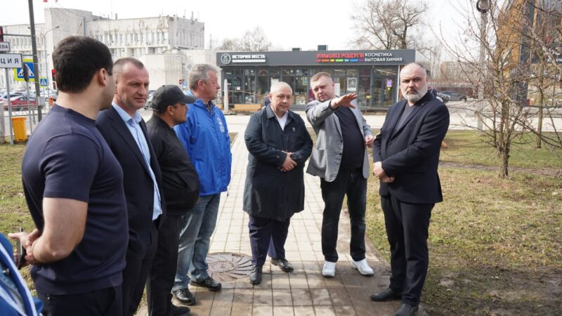 В Рузе идёт ямочный ремонт асфальтового покрытия дворовых территорий