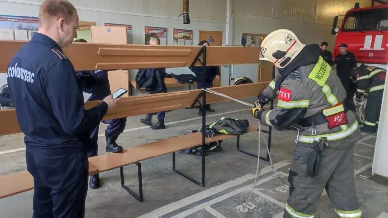 Огнеборцы ГКУ МО «Мособлпожспас» прошли аттестацию на право руководства тушением пожаров