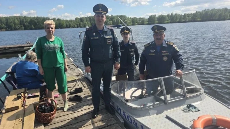 Патрулирование береговой зоны Рузского водохранилища: профилактика пожаров