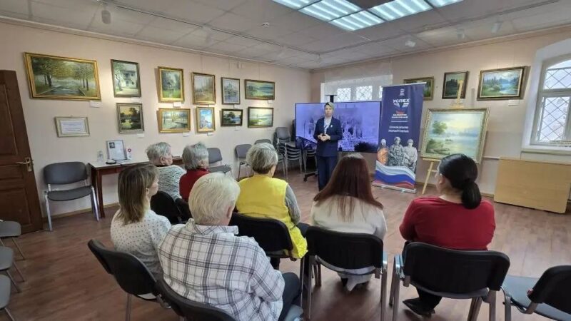 В Рузском краеведческом музее прошло памятное мероприятие к 81-й годовщине поднятия Знамени Победы над рейхстагом
