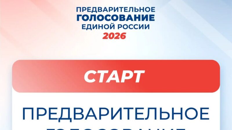 Предварительное голосование Единой России в Подмосковье пройдёт с 25 по 31 мая