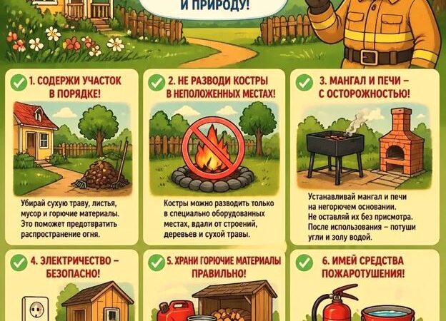 Пожарная безопасность дачного участка: как подготовиться к летнему сезону