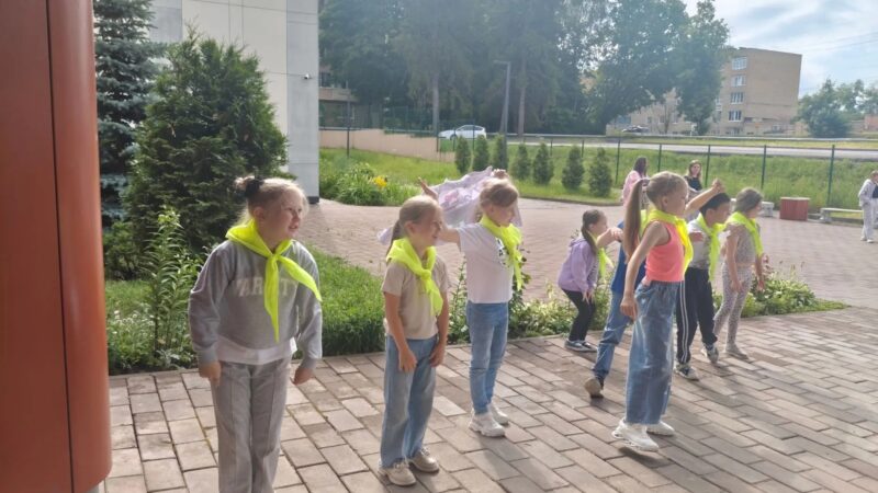 В школьном лагере «Искорка» не стихает активность