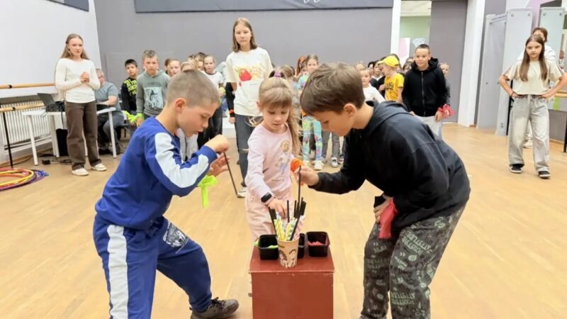 Рузские ребята участвовали в весёлой спартакиаде