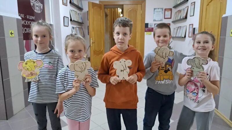 В Тучковском ЦКиИ прошел мастер-класс «Слоник»
