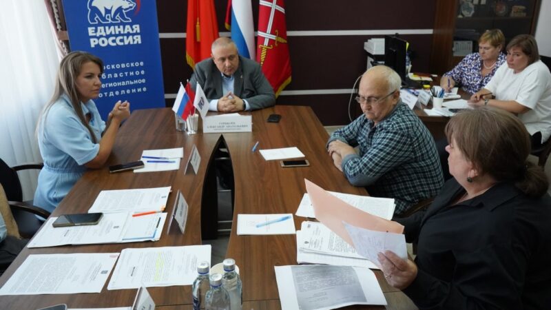 Глава Рузского округа провел прием жителей