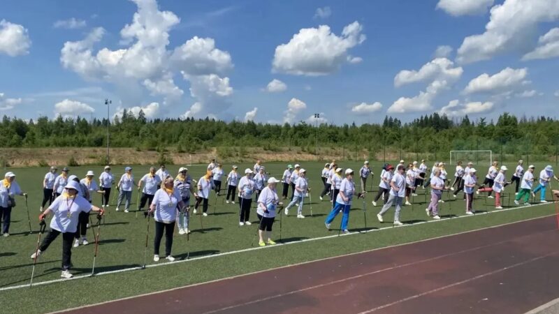 «Тучковские нордики» приняли участие в спортивном празднике