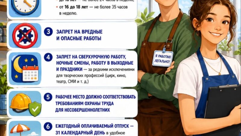 Ружанам рассказали об особенностях трудоустройства несовершеннолетних