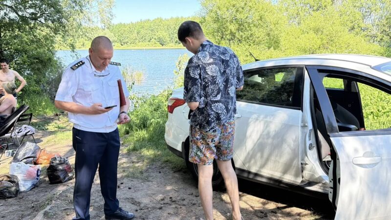 Отдыхающих в Рузском округе проверили на соблюдение правил противопожарного режима