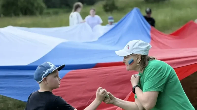 Спортивно-патриотическое мероприятие прошло в Рузском семейном центре «Созвездие»