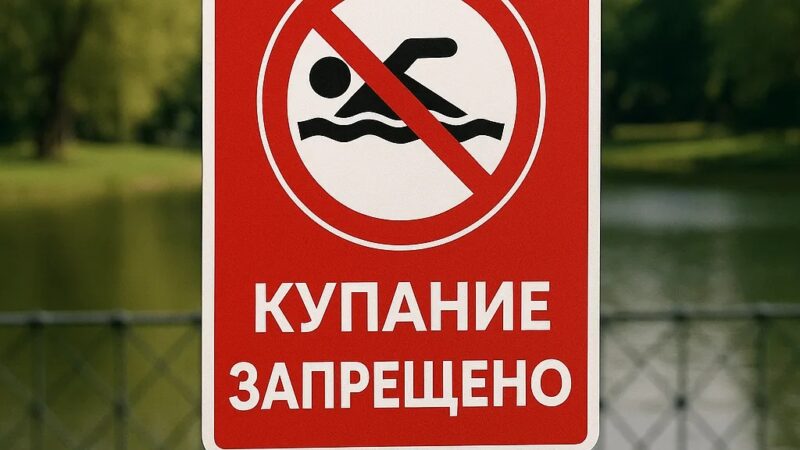 МЧС предупреждает: правила безопасности на водоёмах