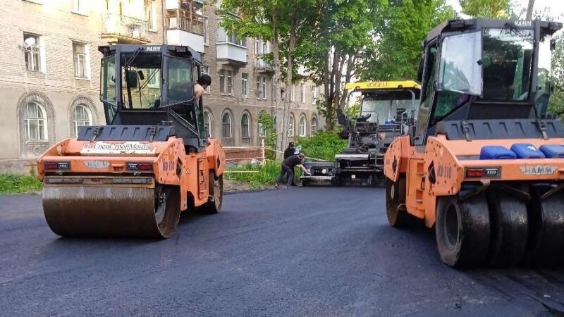 В Рузcком округе продолжается ремонт региональных и муниципальных дорог