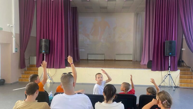 В Горбово прошло развлекательное мероприятие «Допой песню»