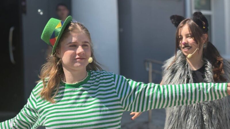 В анимационной программе участвовали ребята из Тучково