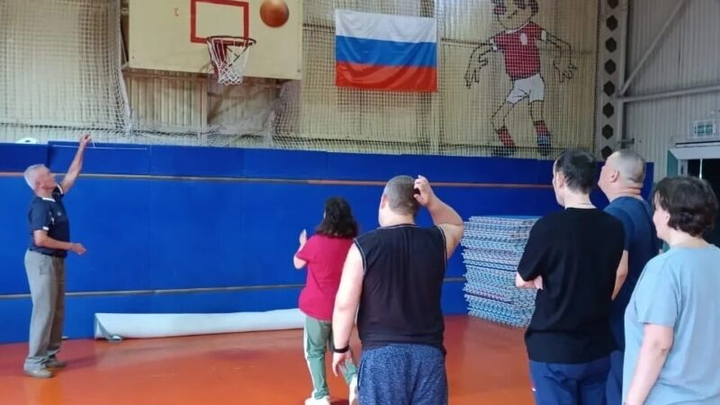 В Рузе играли в бочча и баскетбол