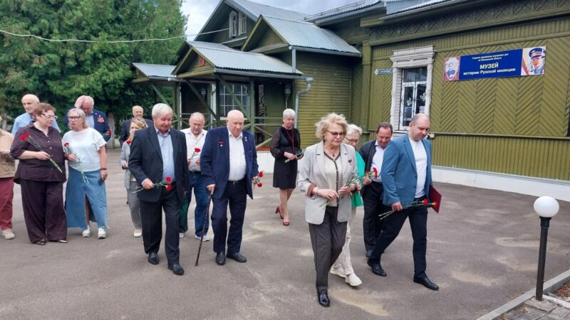В Рузу приехали ветераны органов внутренних дел Подмосковья