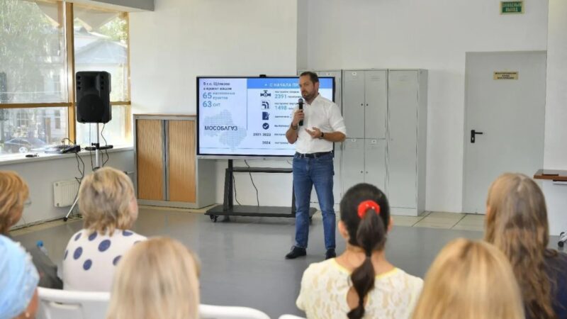 Мособлгаз и Мособлтепло приводит встречу с жителями РМО, в формате «Выездная администрация»