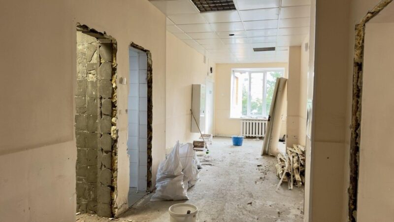 В хирургическом отделении Рузской больницы начался косметический ремонт