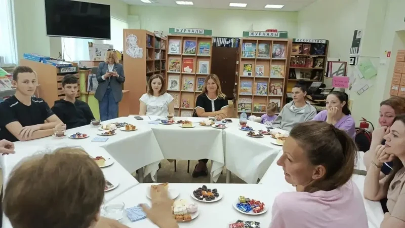 Новелла Любина встретилась с читателями в библиотеке Рузского округа