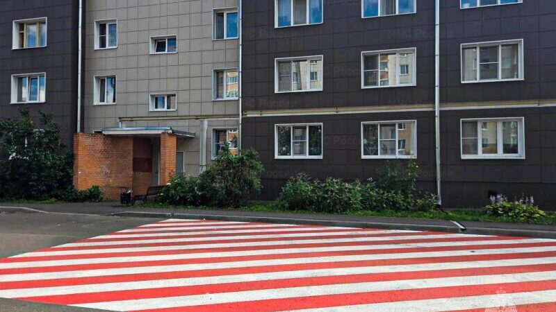 Во дворах Рузского округа оборудуют площадки для пожарной техники