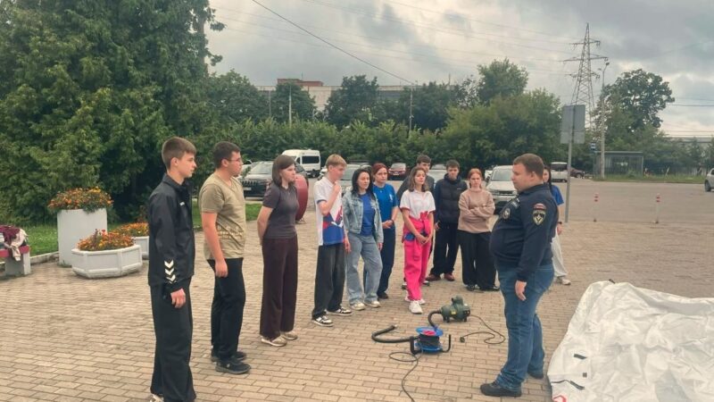 Рузские волонтёры освоили оказание помощи в чрезвычайных ситуациях