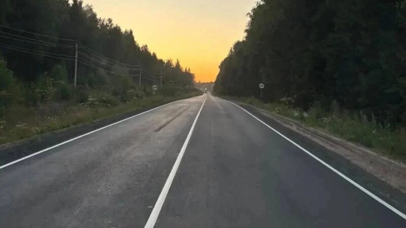 В Рузском округе обновили около двух километров региональной трассы