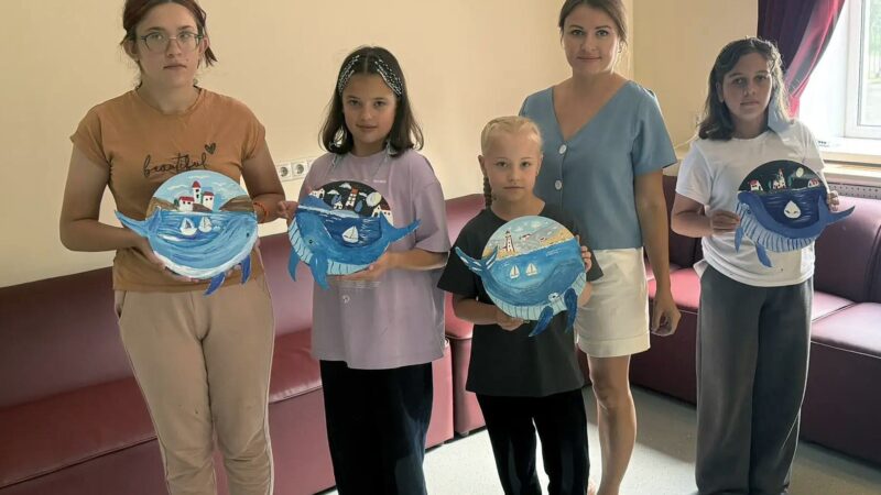 В Дороховском ДК прошел необычный мастер-класс по живописи