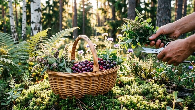 Ружанам рассказали, как собирать и сушить лекарственные травы