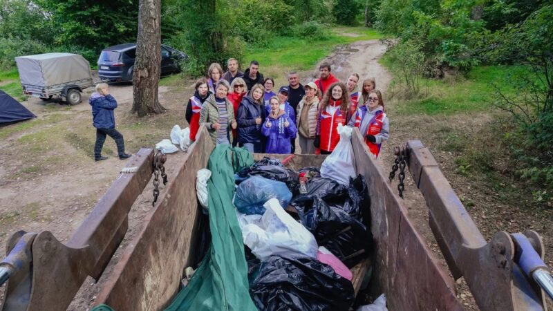Жители Рузского округа собрали 8 кубометров мусора в рамках акции «Чистые берега Евразии»