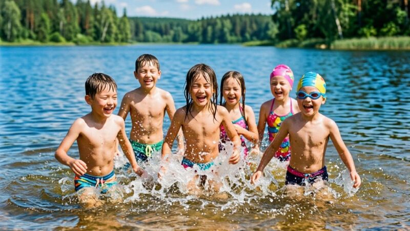 Безопасность на воде: дети