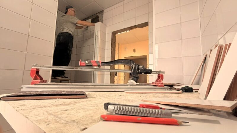 Косметические ремонтные работы ведутся в отделении гнойной хирургии Рузской больницы