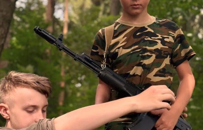 У рузских юнармейцев – полевая тренировка