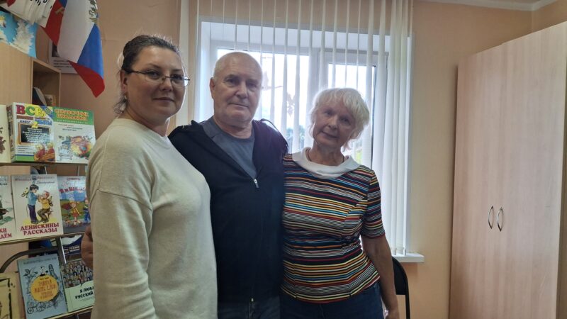 Старорузскую библиотеку посетила правнучка Владимира Гиляровского