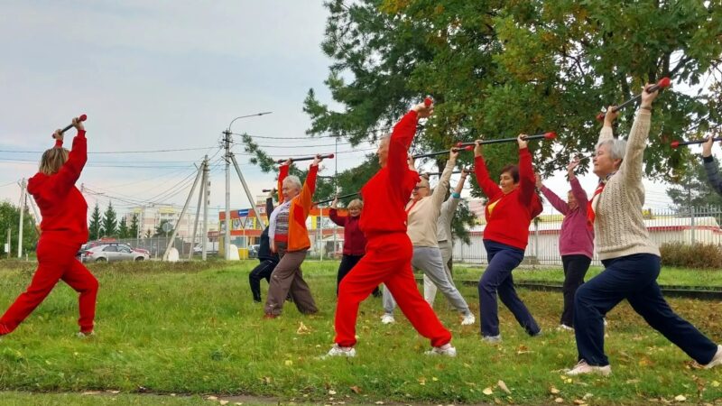Рузские пенсионеры освоили новые методики тренировок