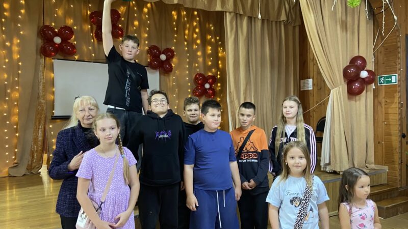 Для орешковских ребят провели разнообразные развлекательные мероприятия