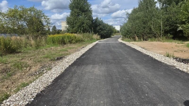 В Колюбакино отремонтировали два участка дорог
