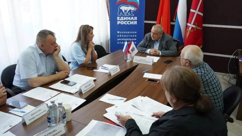 Александр Горбылёв провел прием жителей Рузского округа