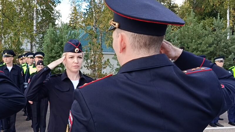 Молодые полицейские Подмосковья приняли присягу в Рузском округе