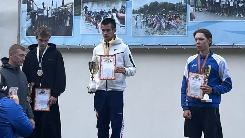 Рузский спортсмен отличился на первенстве Пушкинского округа по гребле на байдарках и каноэ