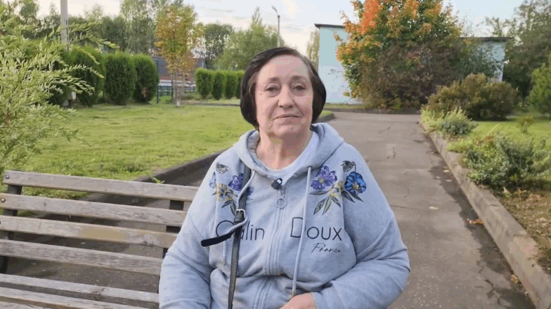 В Нестерово проголосовала ветеран труда Евгения Нагула