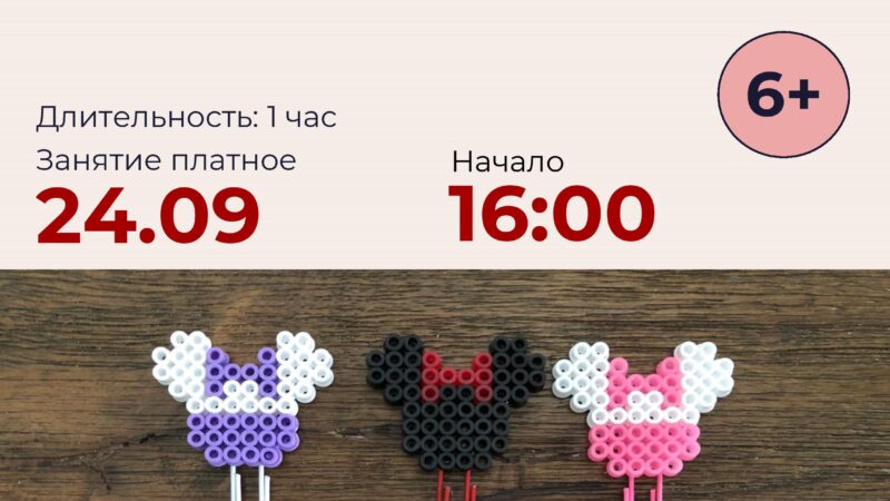 Юные ружане сделают закладки для книг из термомозаики