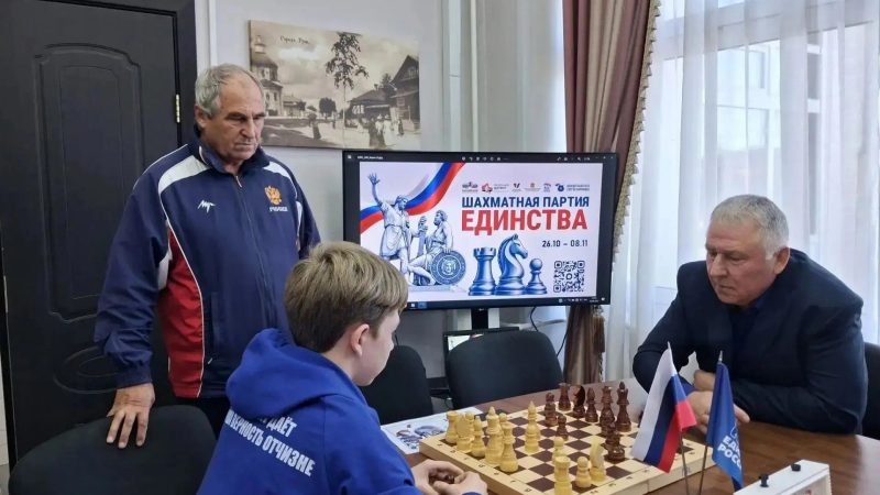 В Рузском округе прошел шахматный турнир ко Дню народного единства