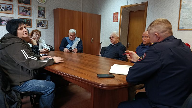 Рузские полицейские обсудили вопросы взаимодействия с благотворительным фондом «7Я»