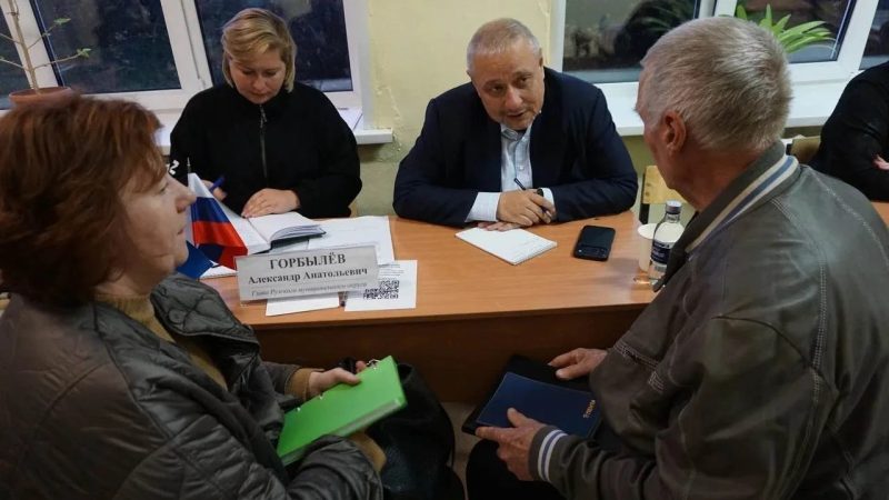 В Старой Рузе работала «Выездная администрация»